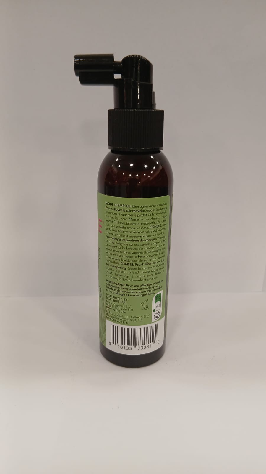 Huile Fortifiante Cuir Chevelu & Bords – Rosemary Mint
