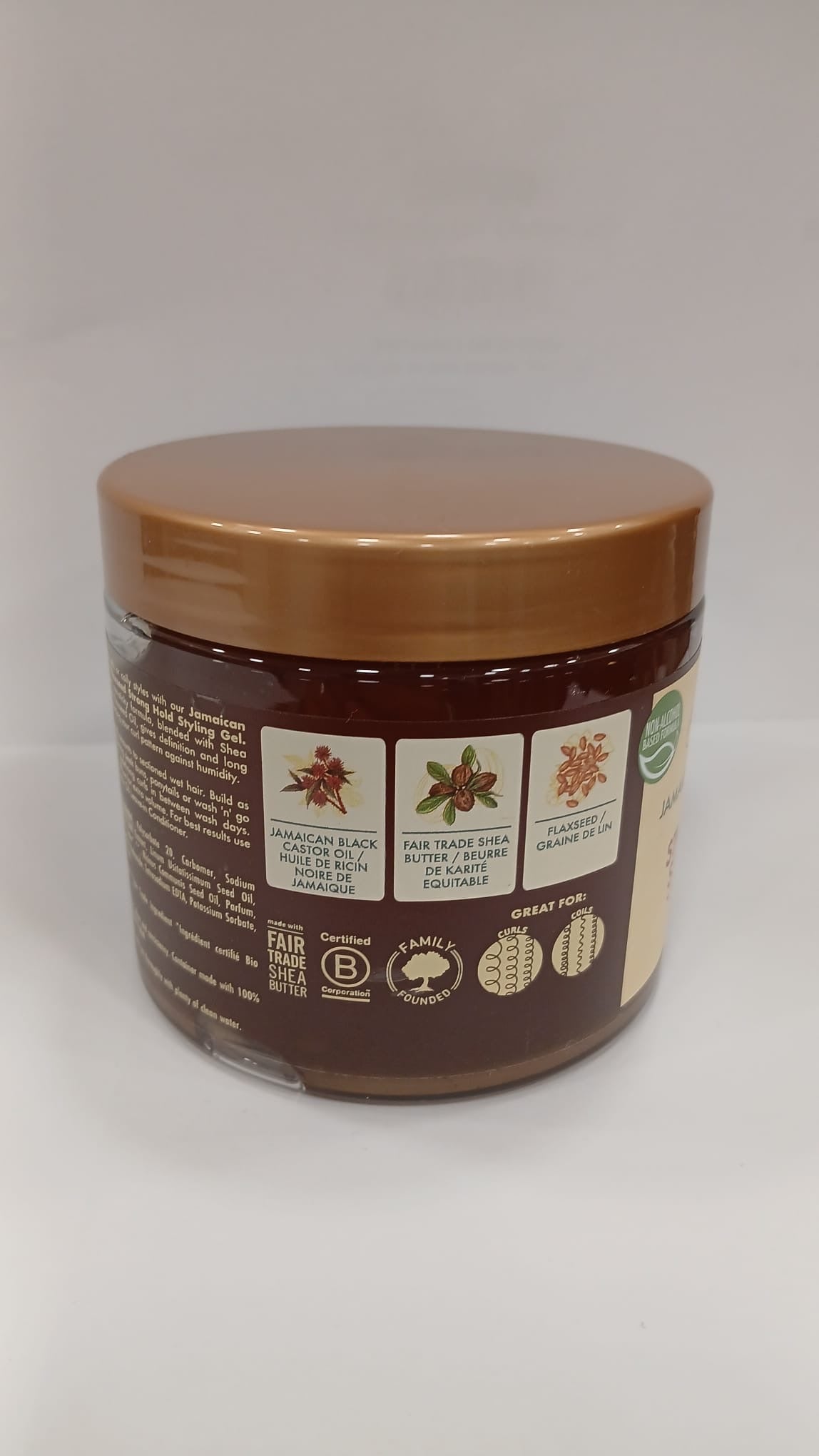 Gel Coiffant Tenue Forte – Jamaican Black Castor Oil