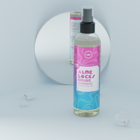 Brume hydratante Aloe Locks – Spray moisturisant quotidien