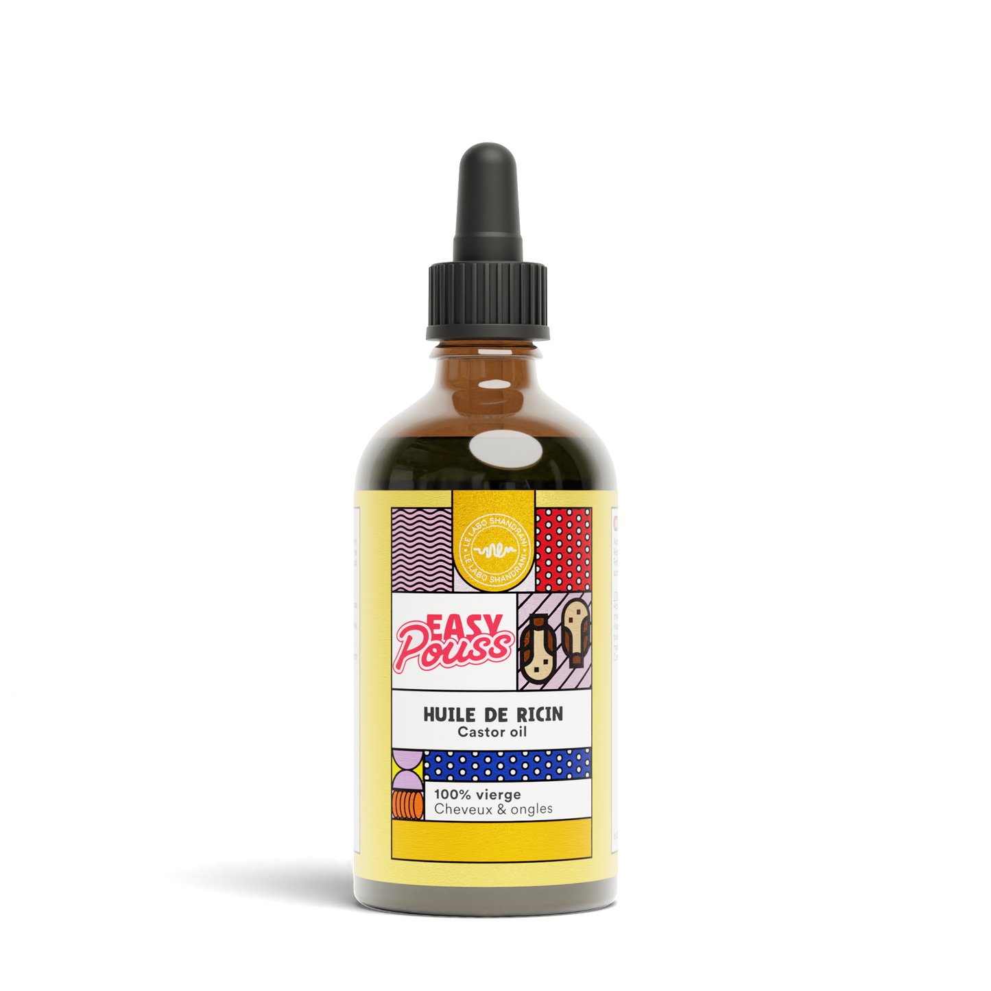 🌿 Huile de Ricin Pure – Fortifiante & Pousse | EASY POUSSE