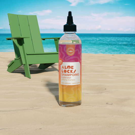 Shampoing purifiant Aloe Locks – Nettoyage doux & hydratation naturelle