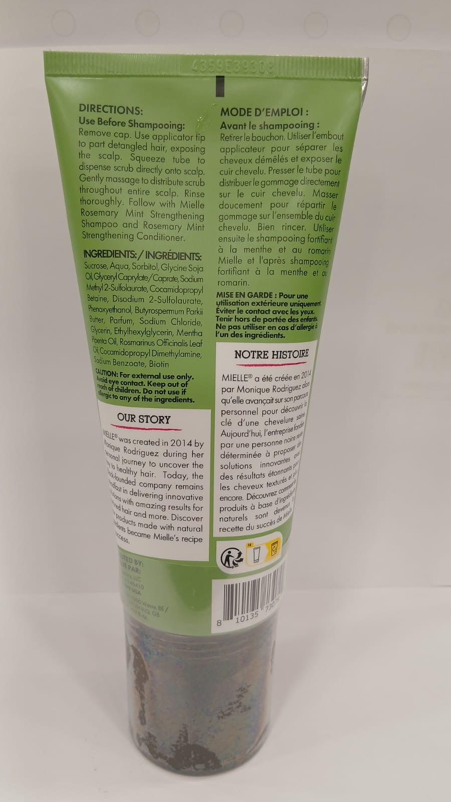 Gommage Clarifiant au Sucre – Rosemary Mint