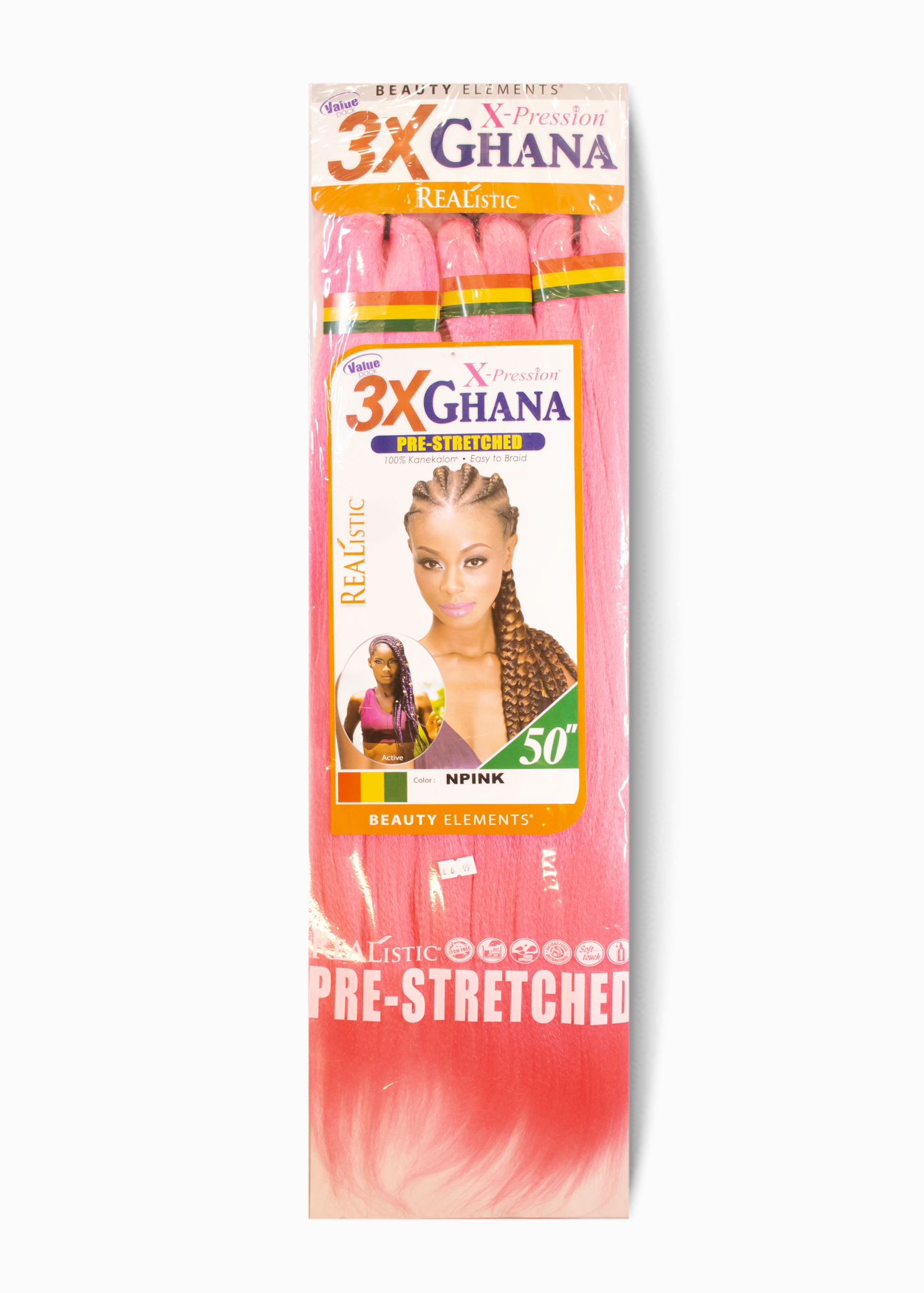 Mèches Ghana Pre-Stretched 3X – 50" | X-Pression