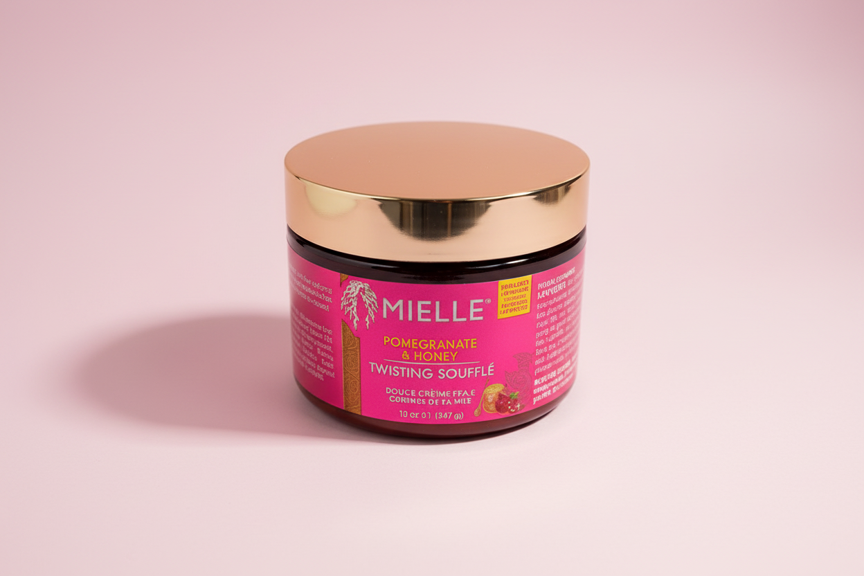 Mielle Pomegranate & Honey Twist Soufflé – Crème Coiffante Hydratante & Définition Boucles
