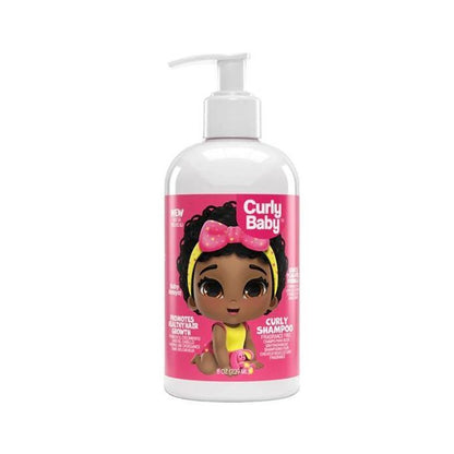Shampooing Curly – Doux pour Cheveux Bouclés des Bébés