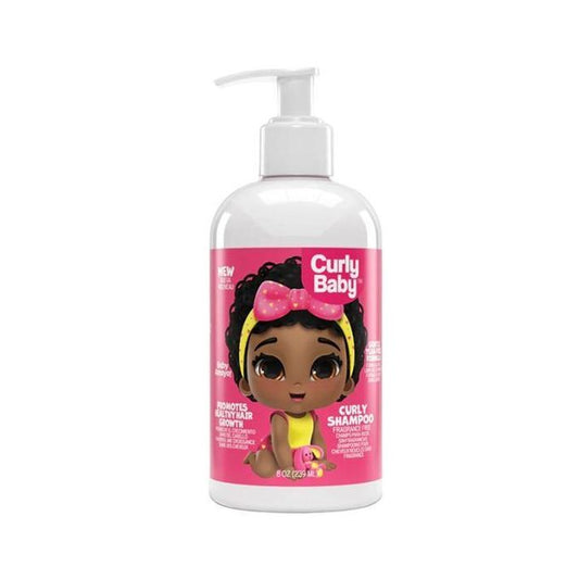 Shampooing Curly – Doux pour Cheveux Bouclés des Bébés