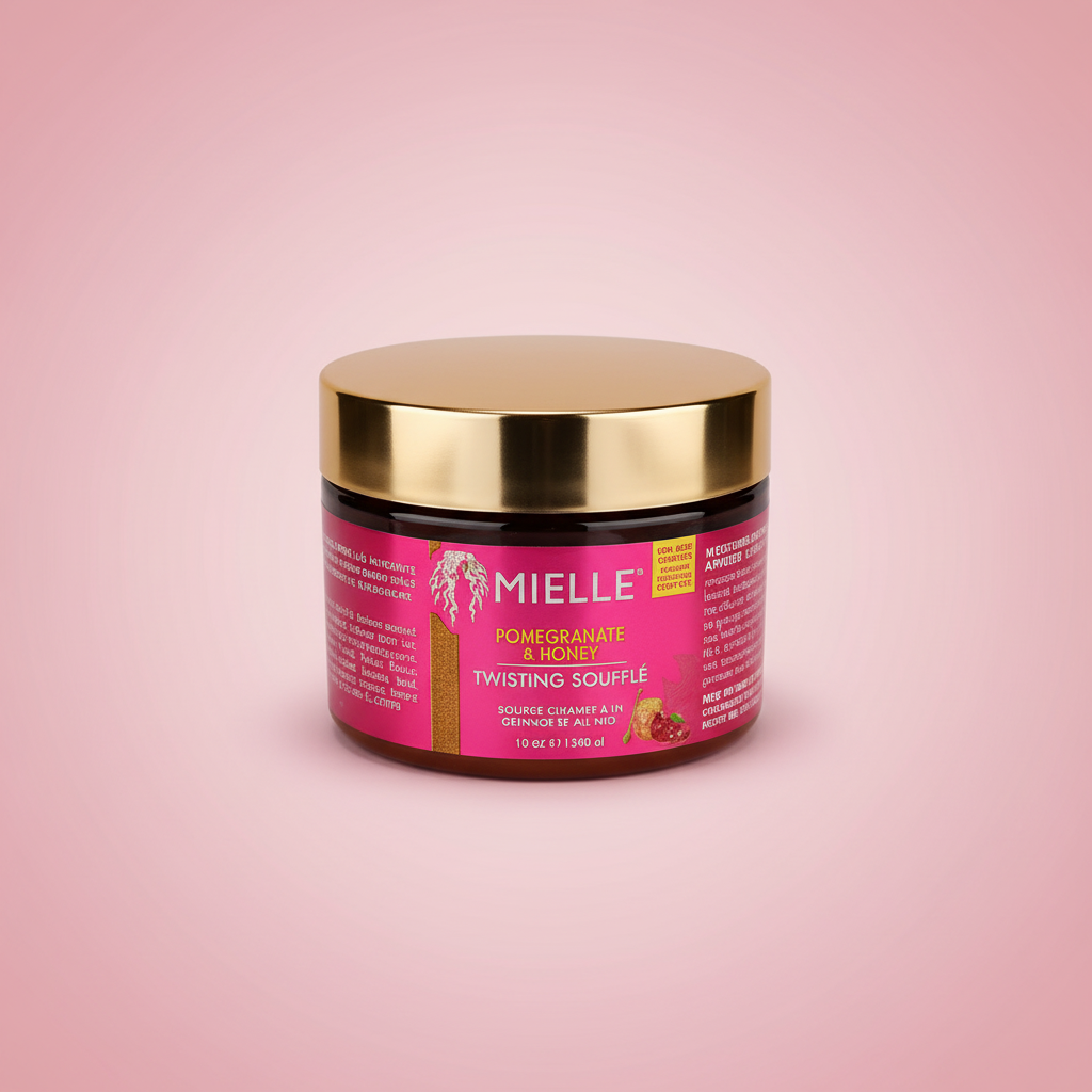 Mielle Pomegranate & Honey Twist Soufflé – Crème Coiffante Hydratante & Définition Boucles