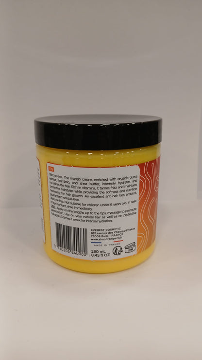 Crème Capillaire Nourrissante Mangue & Argan – Cheveux Texturés