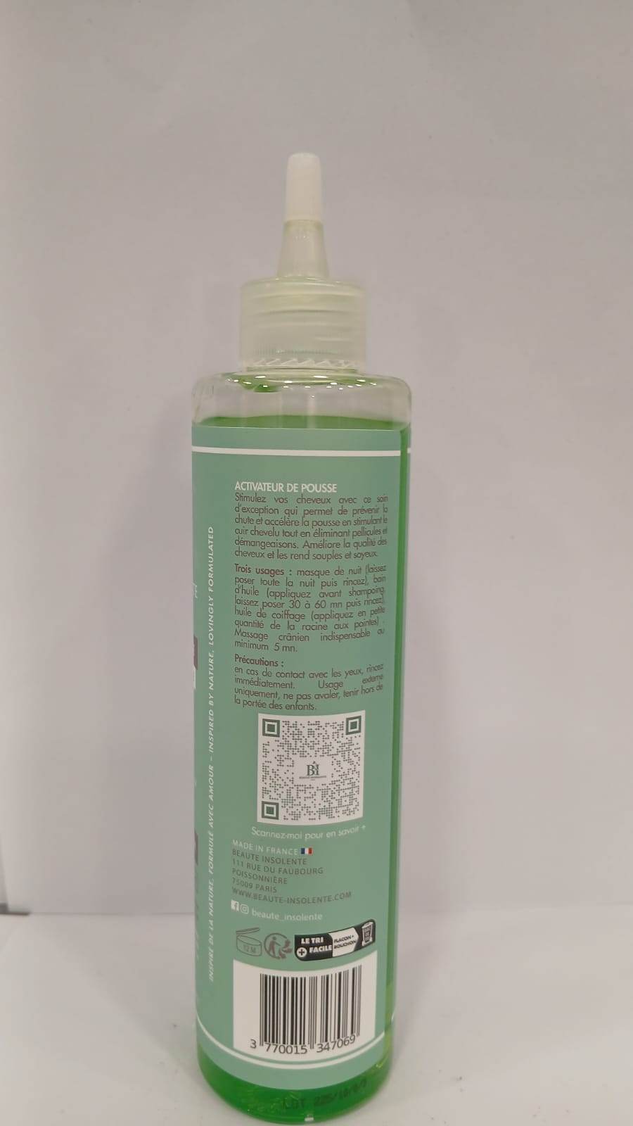 Lotion Capillaire Hydratante & Rafraîchissante – Cheveux Texturés