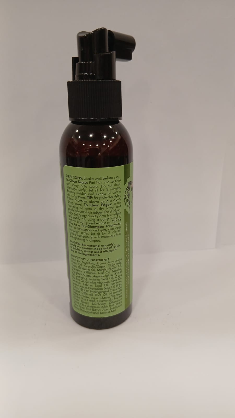 Huile Fortifiante Cuir Chevelu & Bords – Rosemary Mint