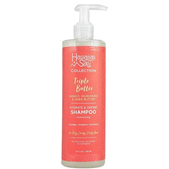 Shampooing Hawaiian Silky Triple Butter Hydrate & Define
