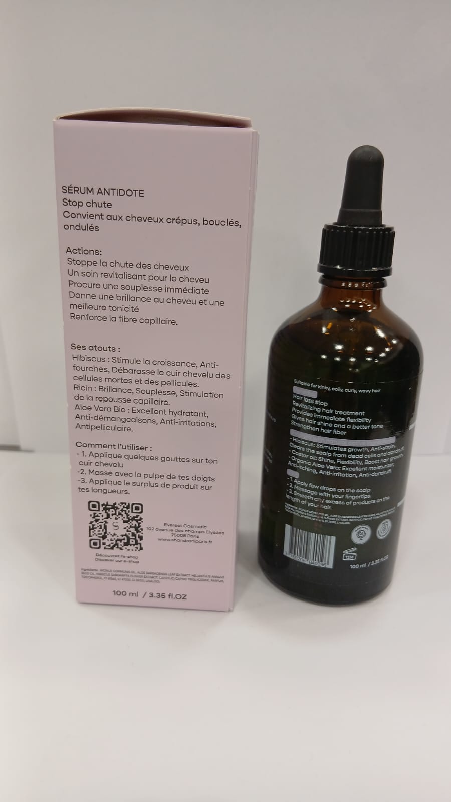 Sérum Antidote – Cheveux Texturés