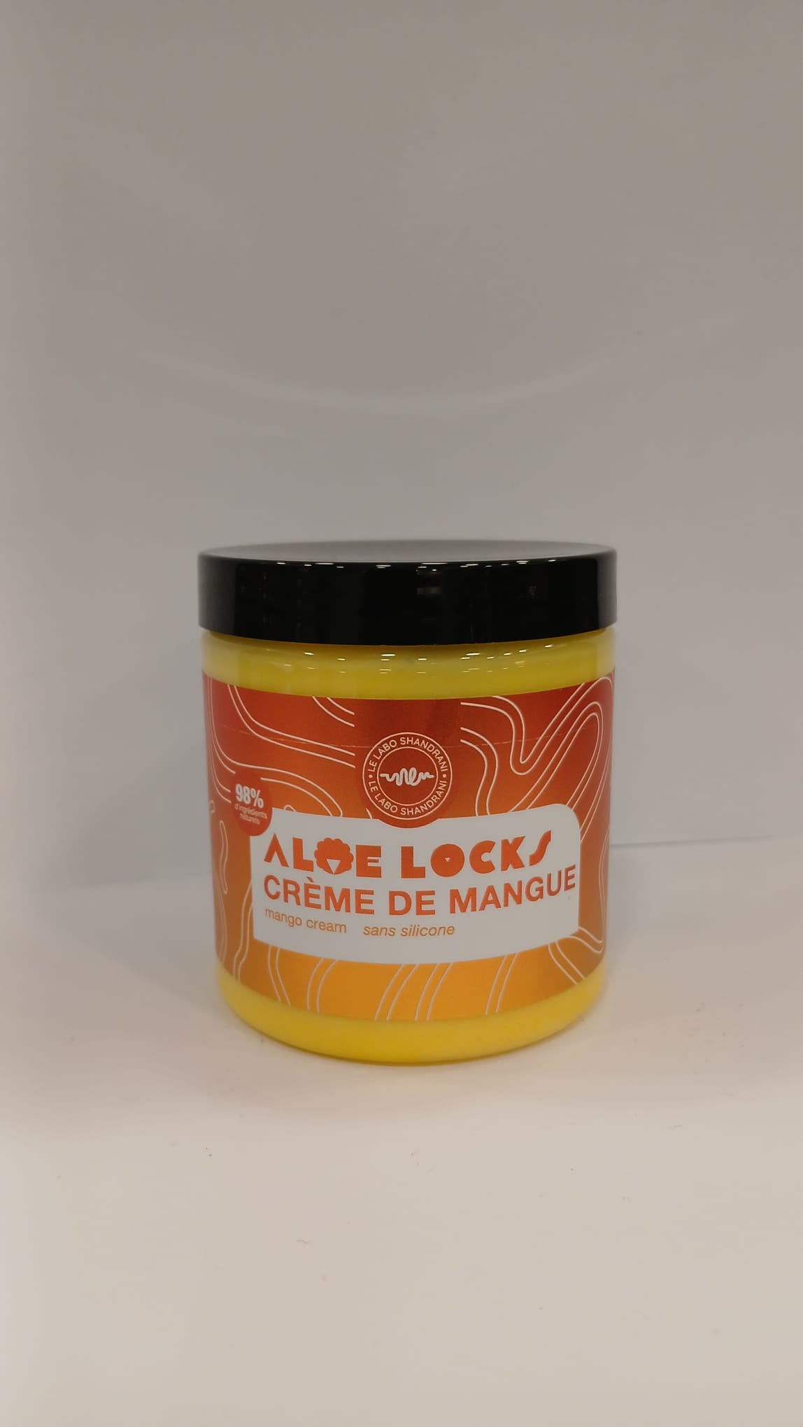 Crème Capillaire Nourrissante Mangue & Argan – Cheveux Texturés