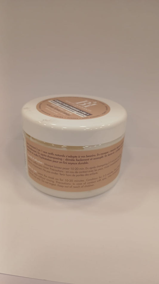 Crème Pure Énergie 3 en 1 – Masque / Après-Shampoing / Leave-in