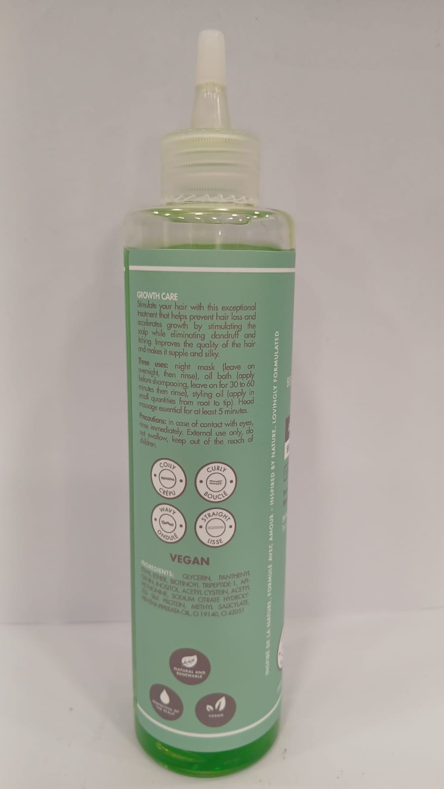 Lotion Capillaire Hydratante & Rafraîchissante – Cheveux Texturés