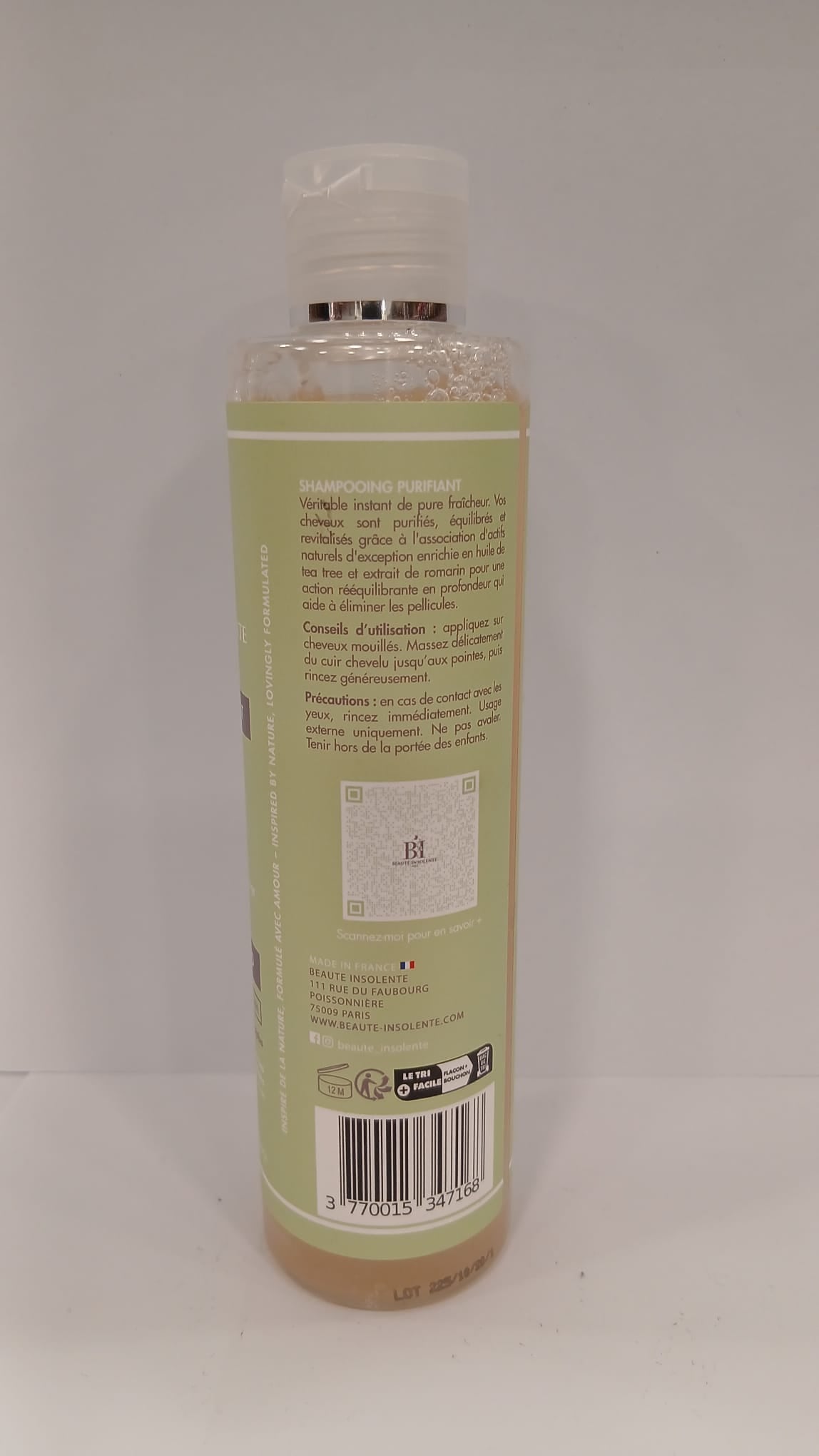 Shampooing Purifiant Éclat de Pureté