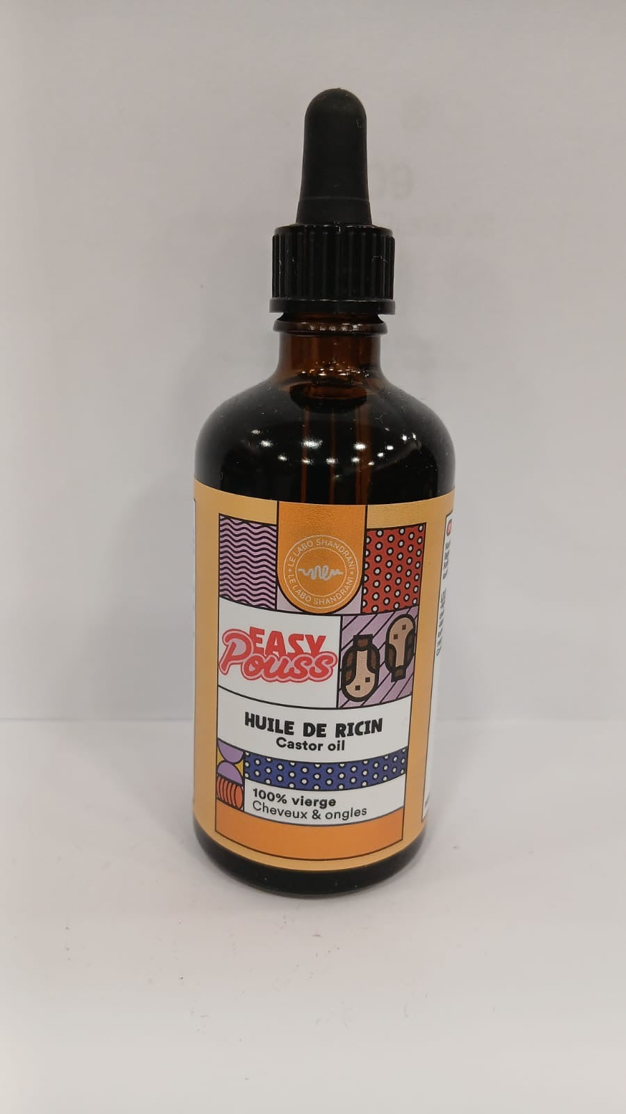 Huile de Ricin 100% Vierge – Easy Pouss