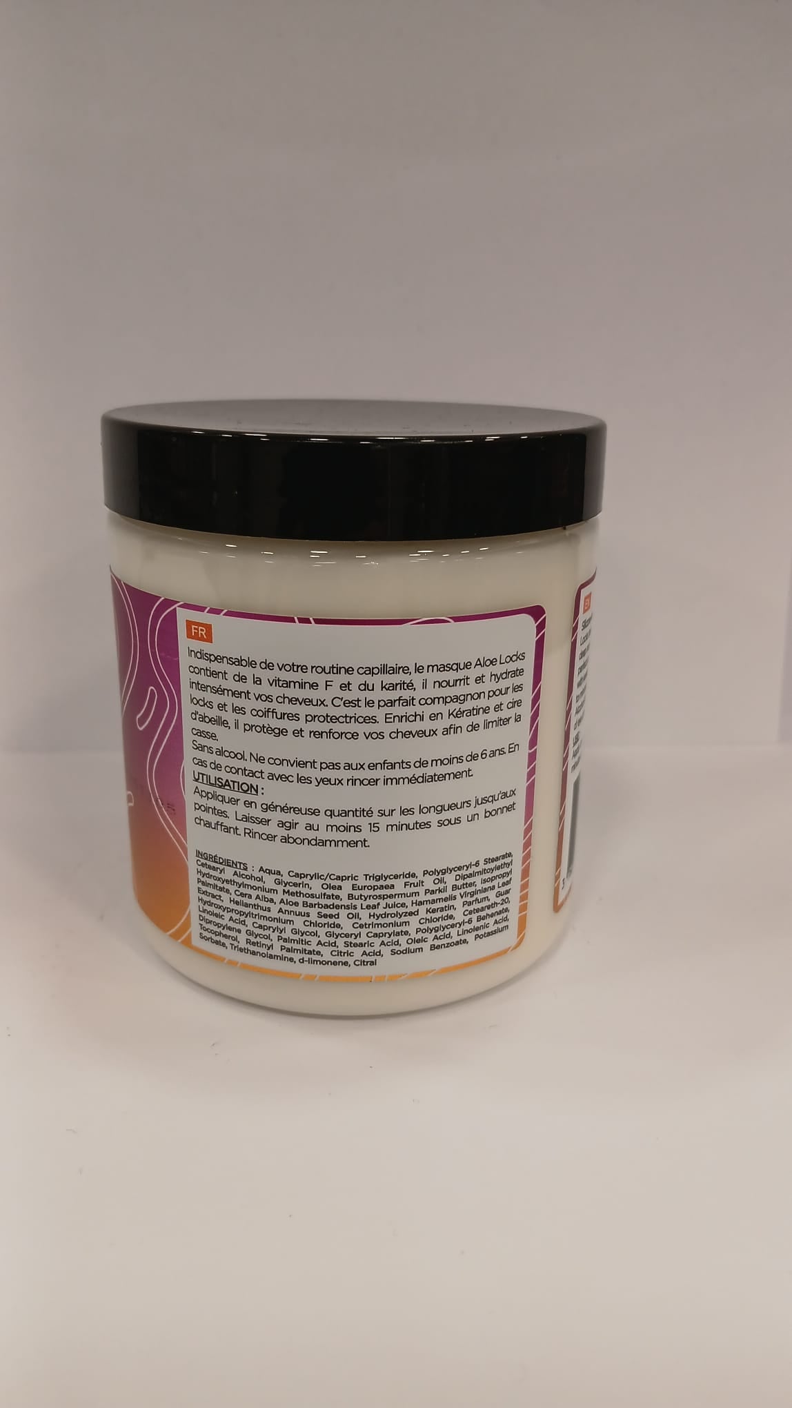 Masque Capillaire Fortifiant – Cheveux Texturés