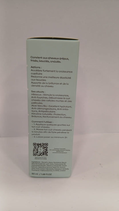 Soin Capillaire Fortifiant & Brillance – Cheveux Texturés