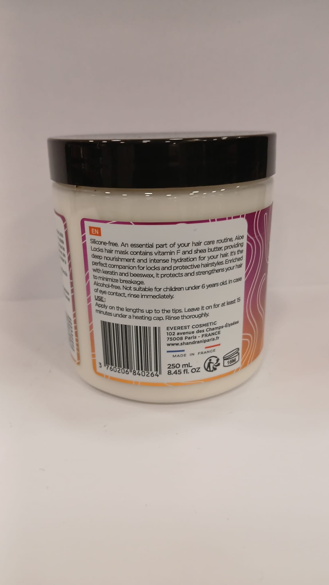 Masque Capillaire Fortifiant – Cheveux Texturés