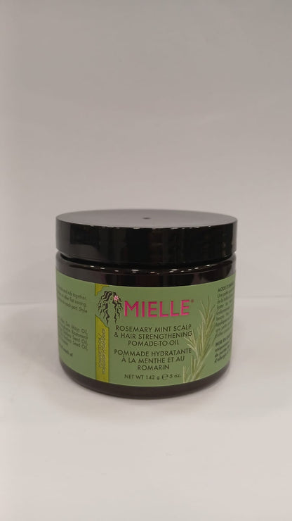 Pomade Hydratante Rosemary Mint – Scalp & Hair Strengthening
