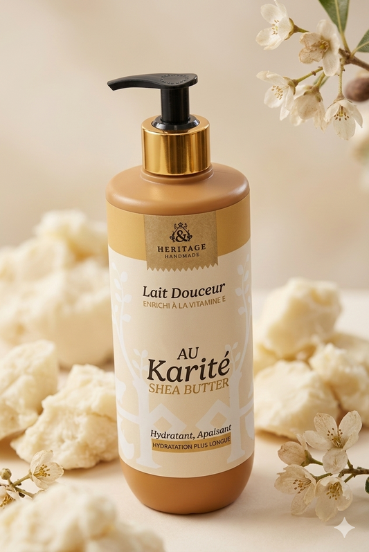 Lait Douceur au Karité – Héritage Mandingue
