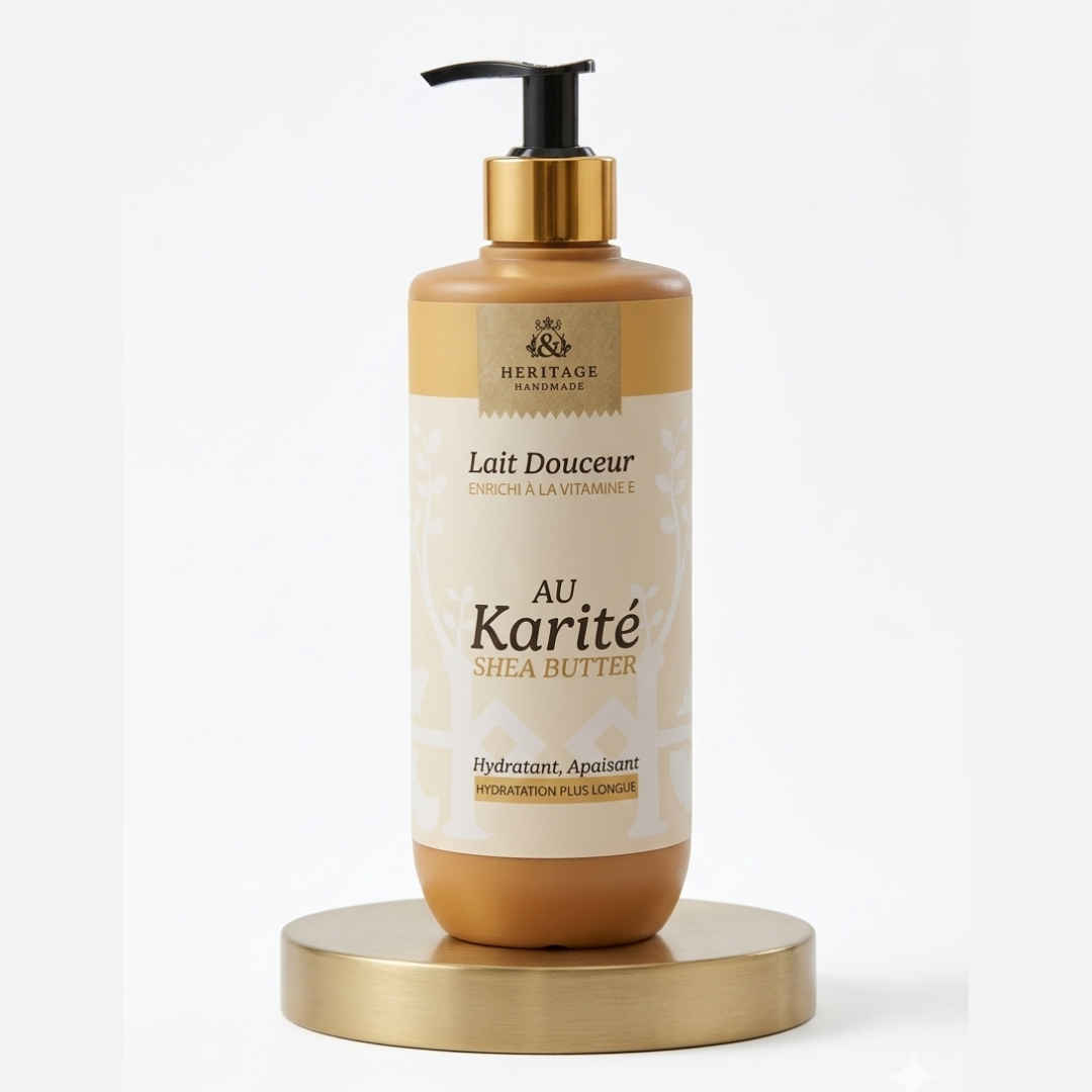Lait Douceur au Karité – Héritage Mandingue