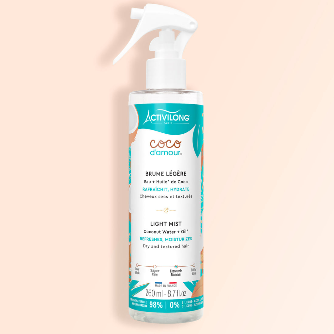 Brume Légère Coco d’Amour – Brume Hydratante pour Cheveux