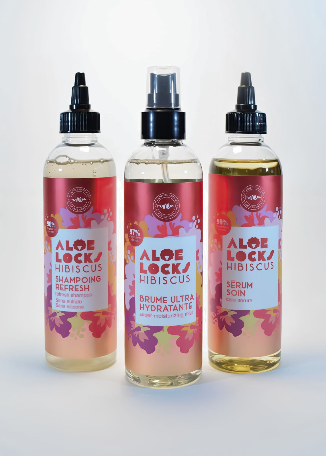Trio Soin Complet Aloe Locks – Hibiscus Nutrition & Hydratation