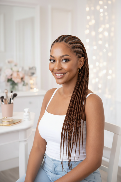 Mèches Ghana Pre-Stretched 3X X-Pression – 40" | Tresses mi-longues professionnelles
