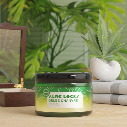 Gelée coiffante hydratante Aloe Locks – Aloe Vera & Actifs végétaux