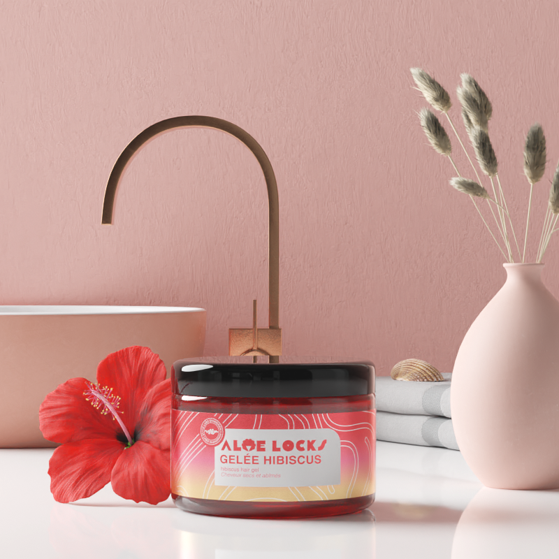 Gelée coiffante hydratante Aloe Locks – Aloe Vera & Actifs végétaux