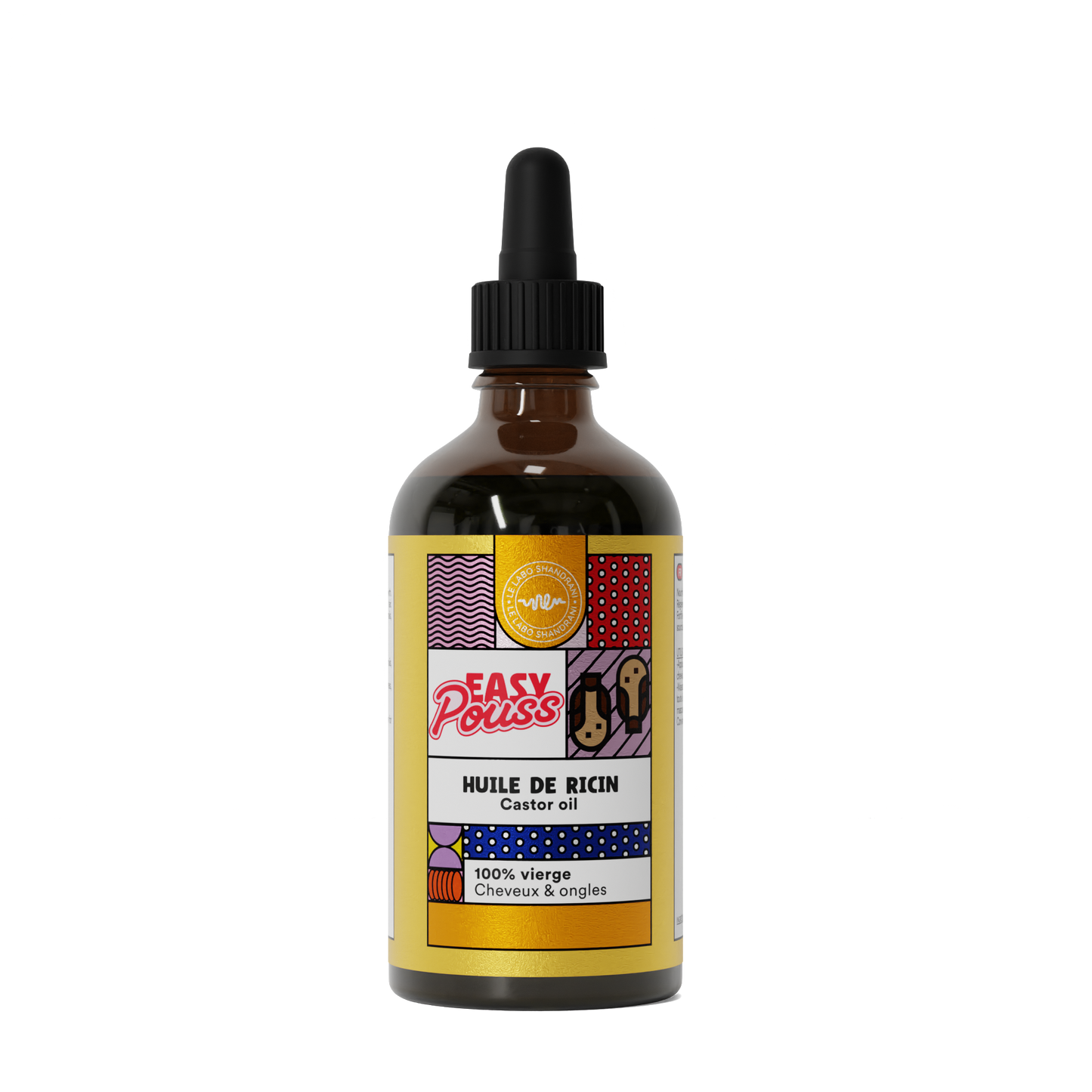 🌿 Huile de Ricin Pure – Fortifiante & Pousse | EASY POUSSE