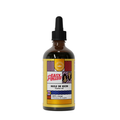 🌿 Huile de Ricin Pure – Fortifiante & Pousse | EASY POUSSE